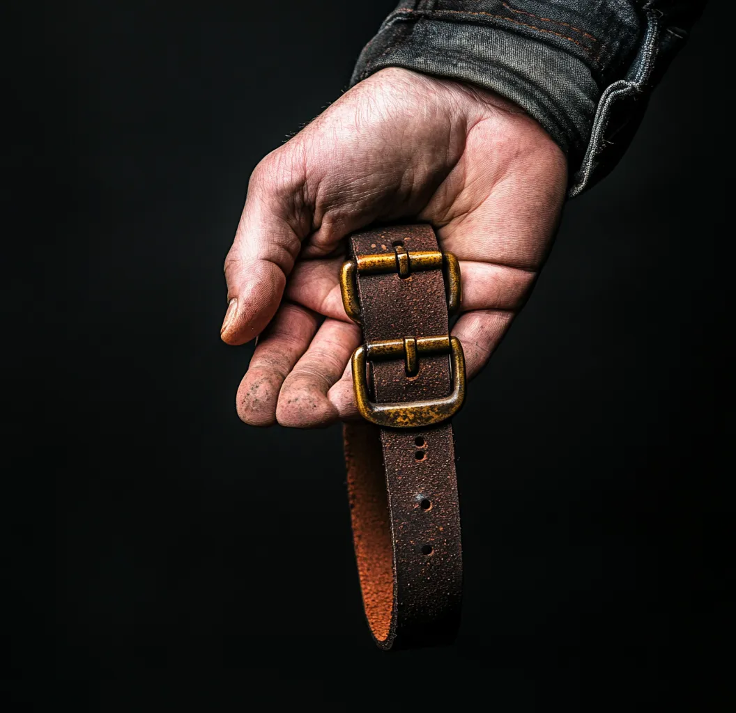 custom leather belts