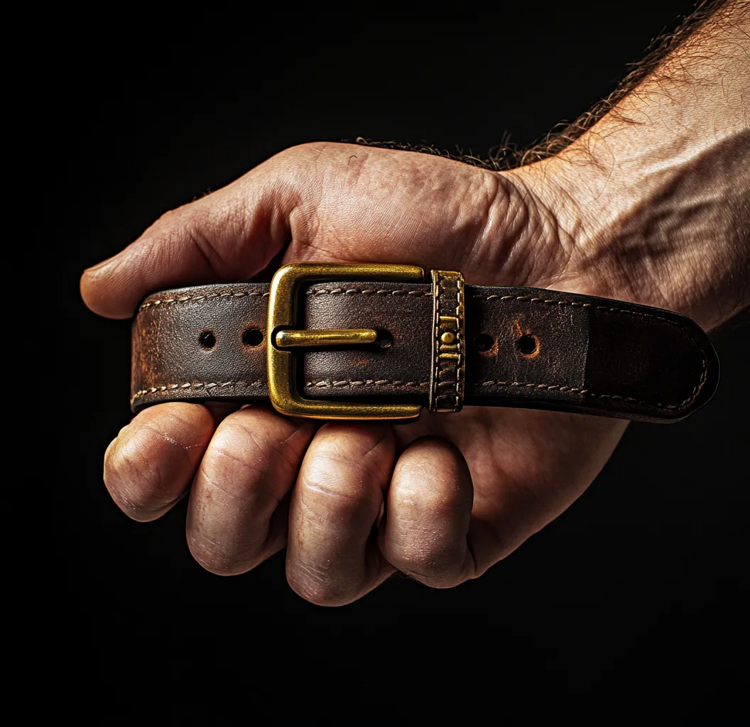 custom leather belts