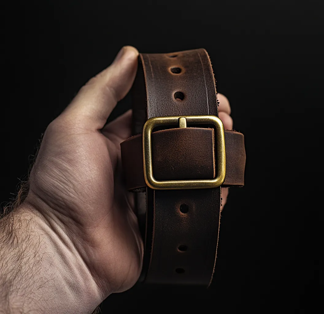 custom leather belts