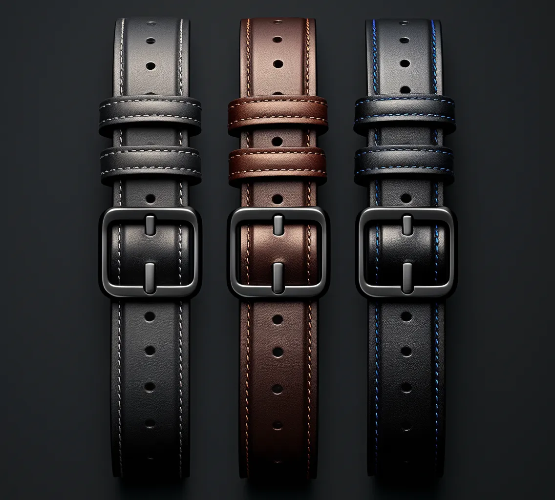 custom leather belts