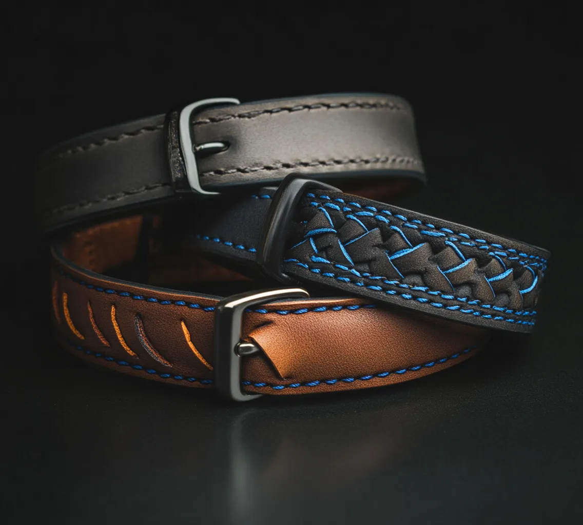 custom leather belts