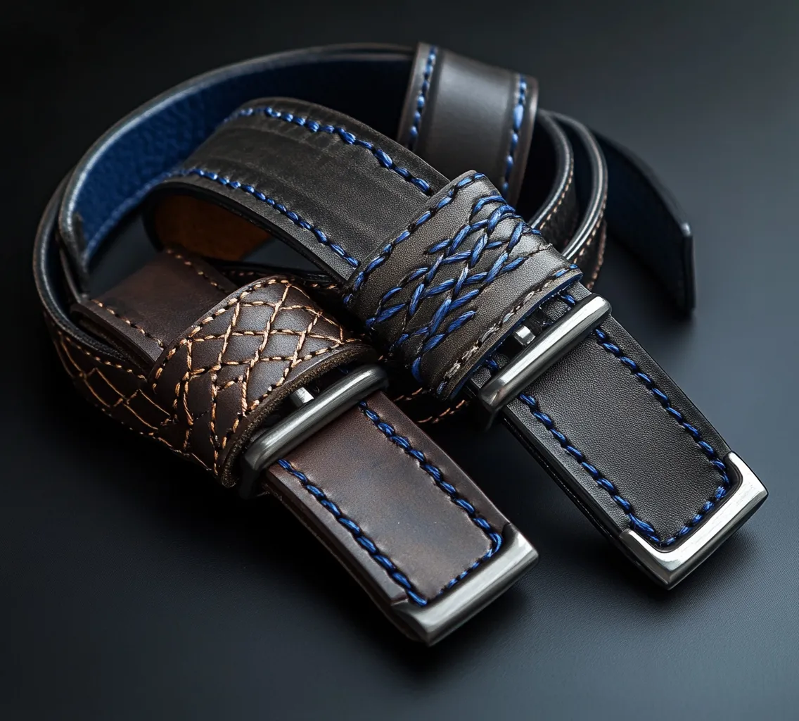 custom leather belts