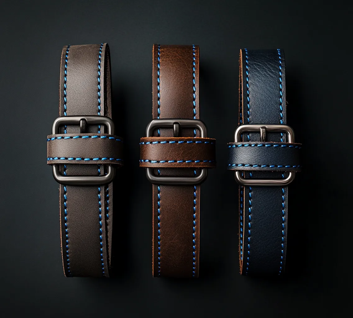 custom leather belts