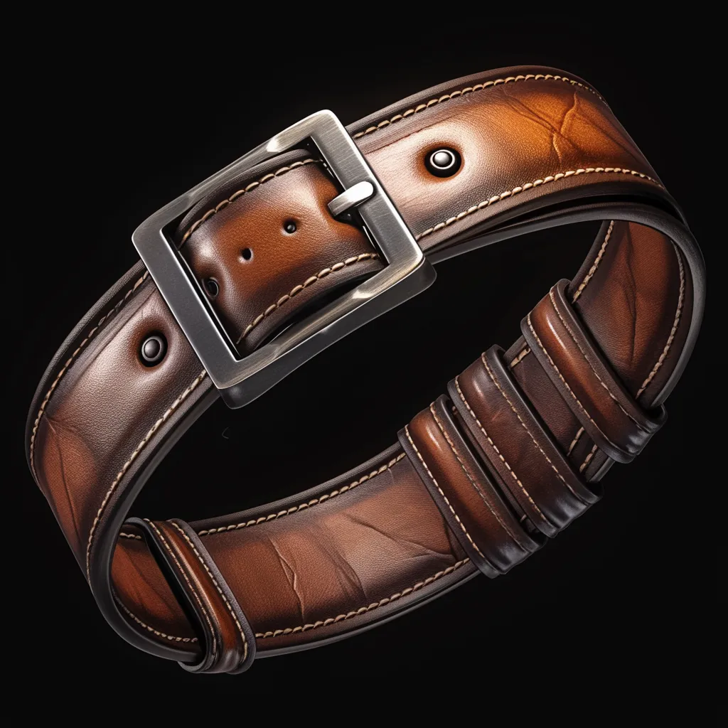 custom leather belts