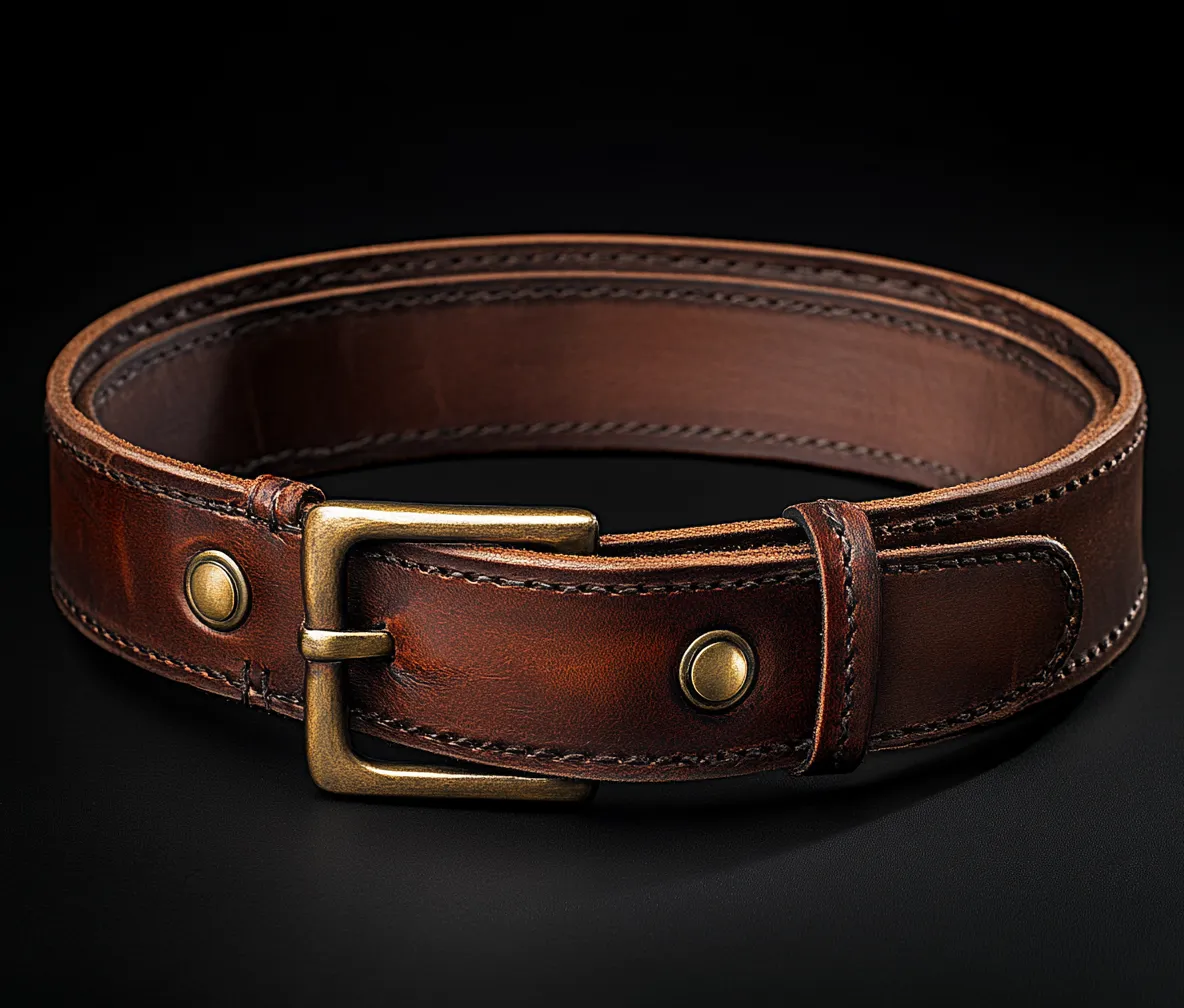 custom leather belts