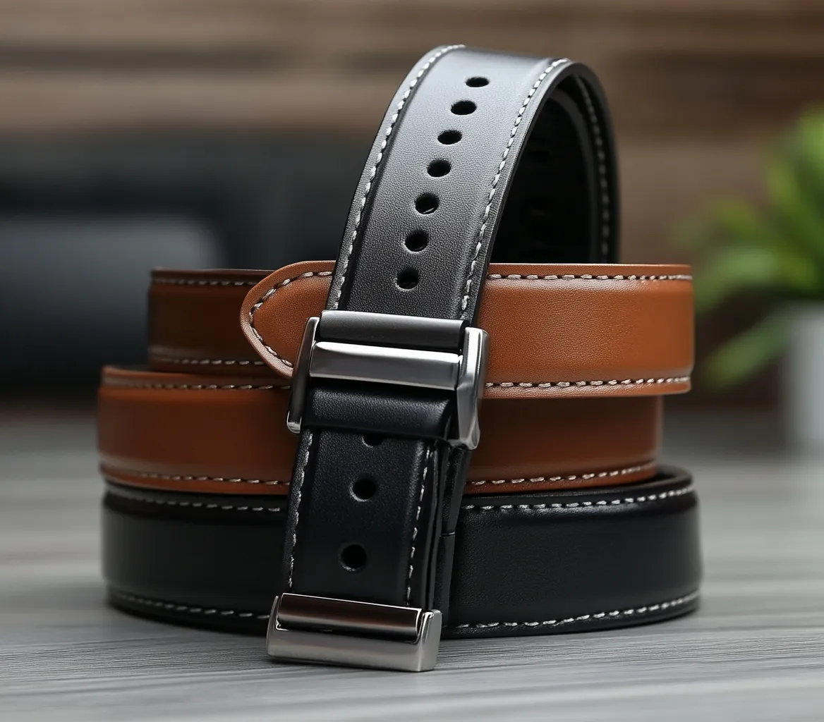 custom leather belts