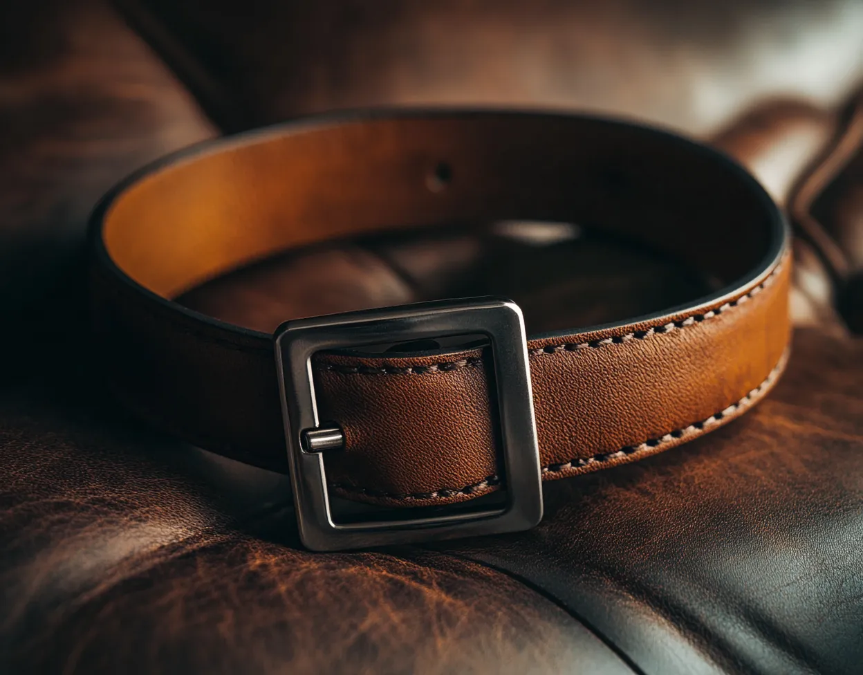 custom leather belts