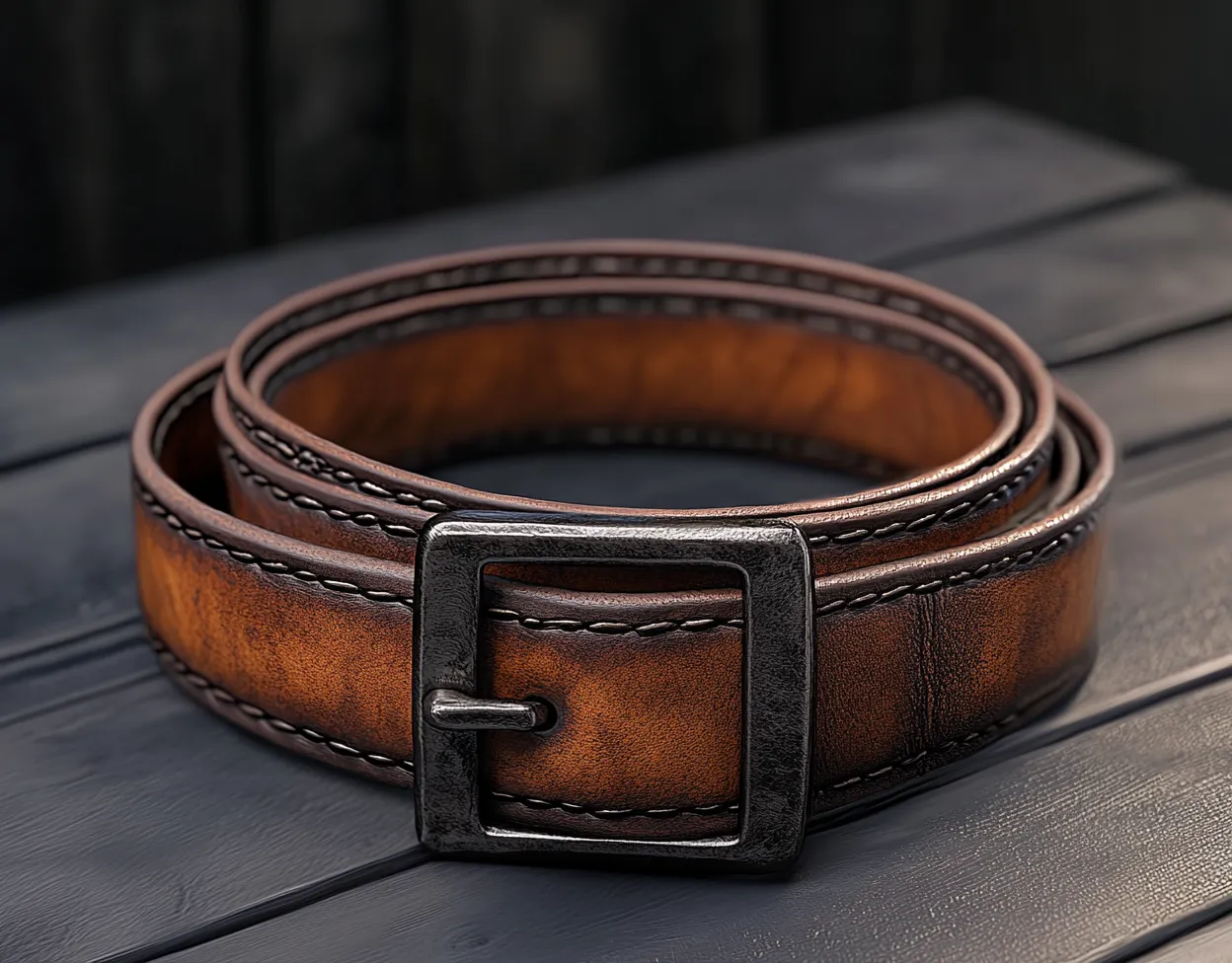 custom leather belts