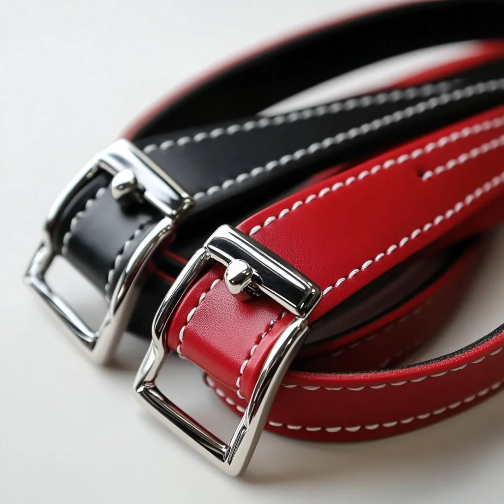 custom leather belts