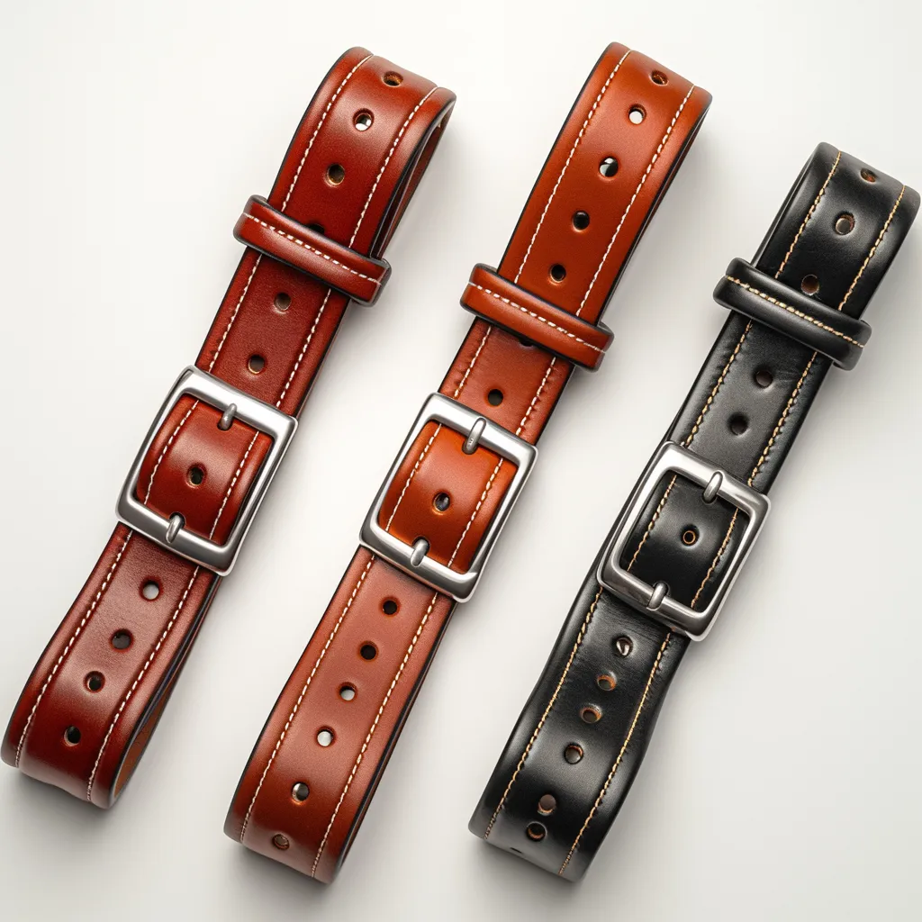 custom leather belts