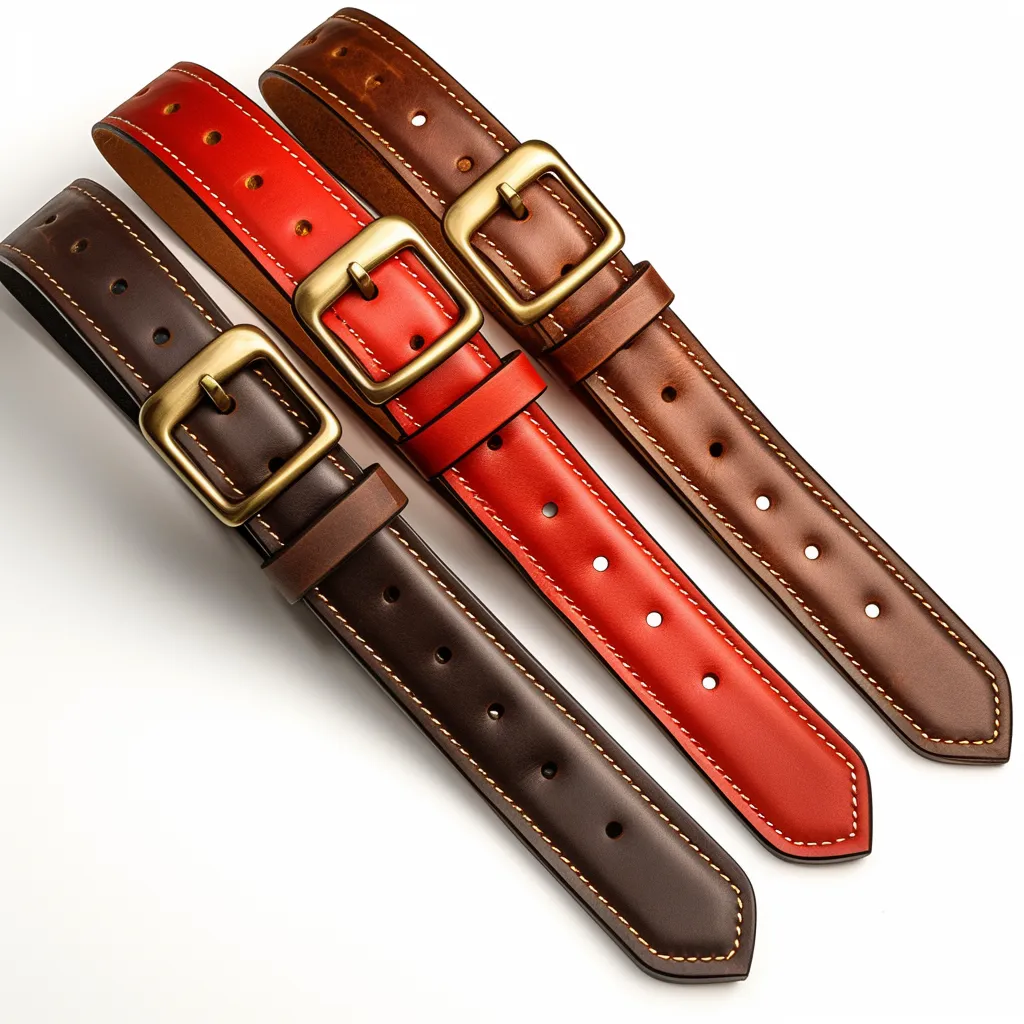 custom leather belts