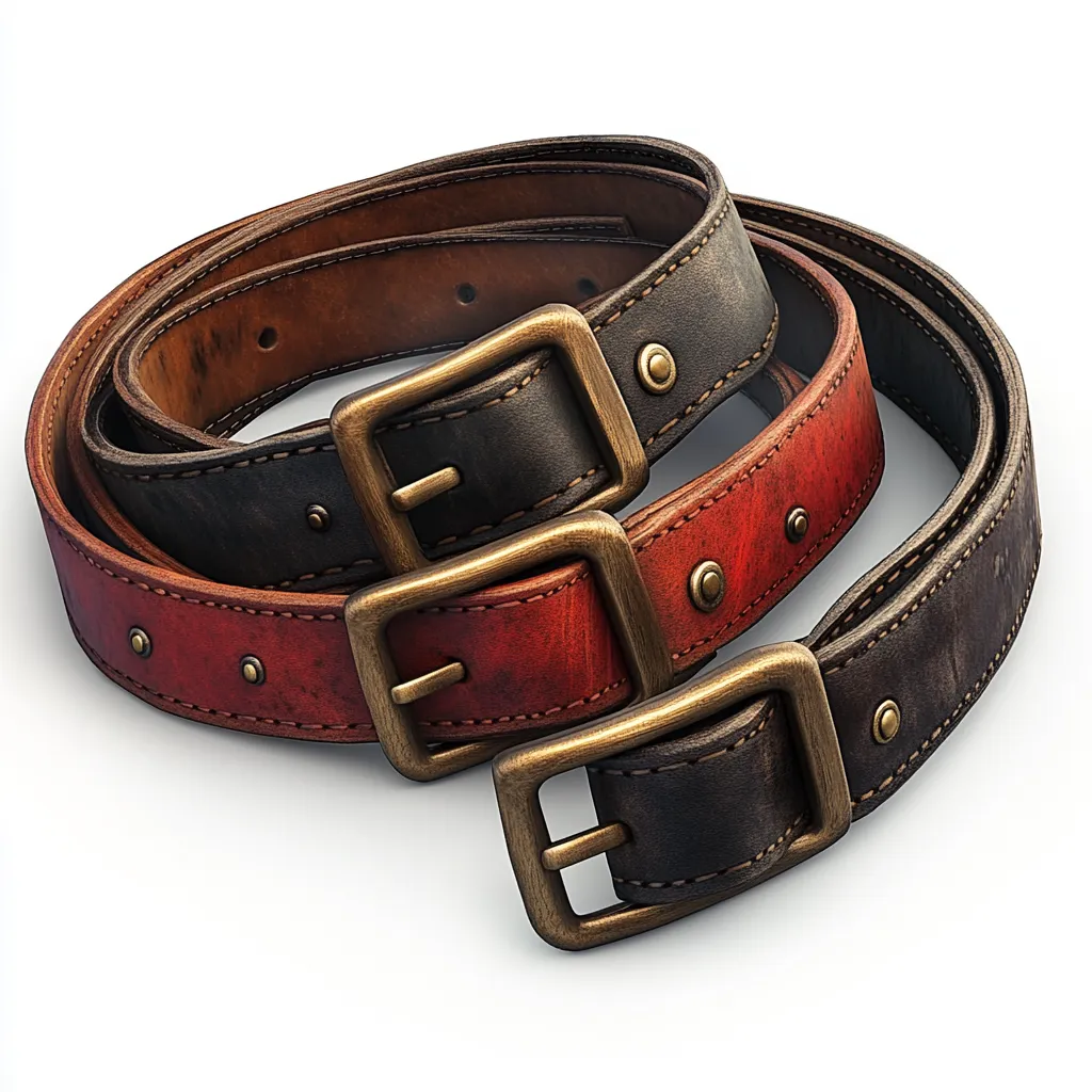 custom leather belts