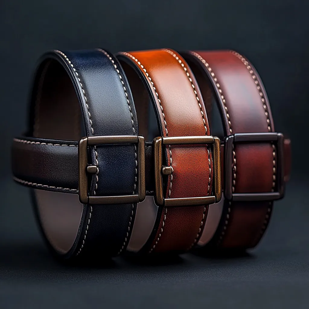 custom leather belts