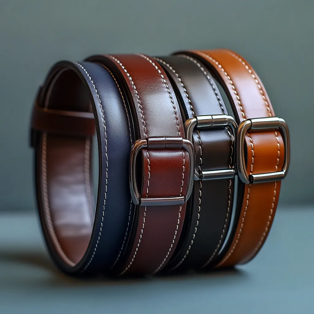 custom leather belts