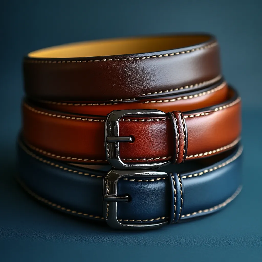 custom leather belts