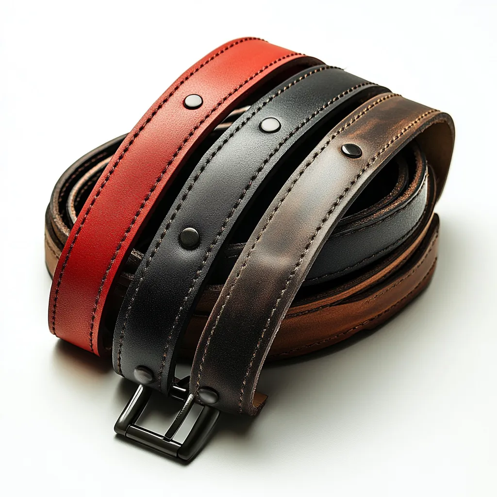 custom leather belts