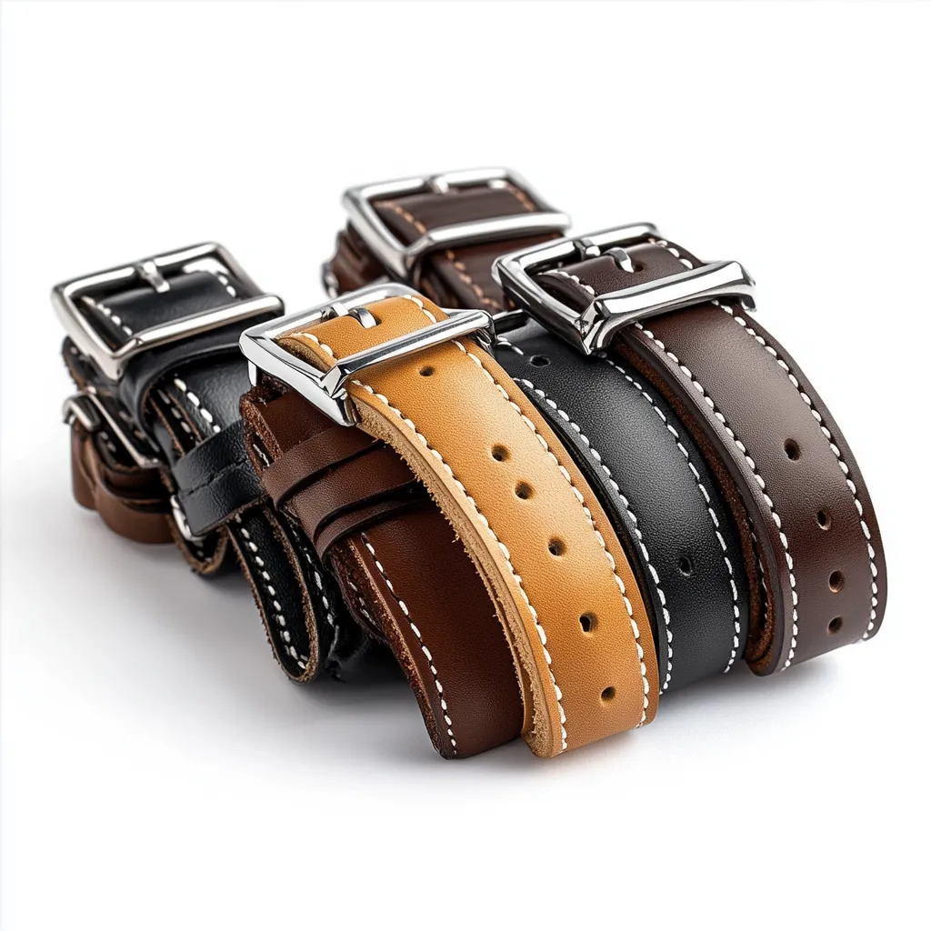 custom leather belts