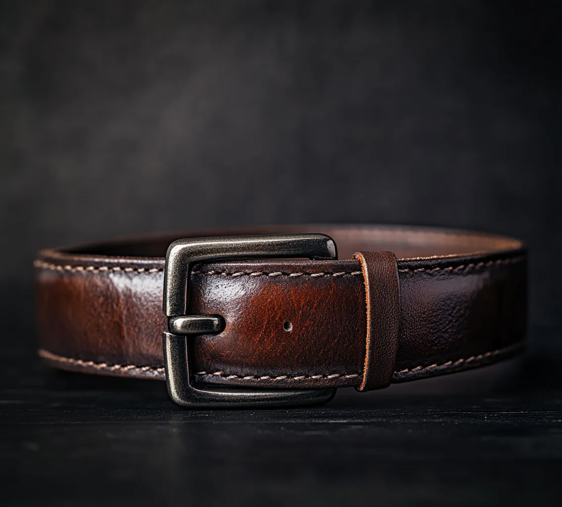 custom leather belts