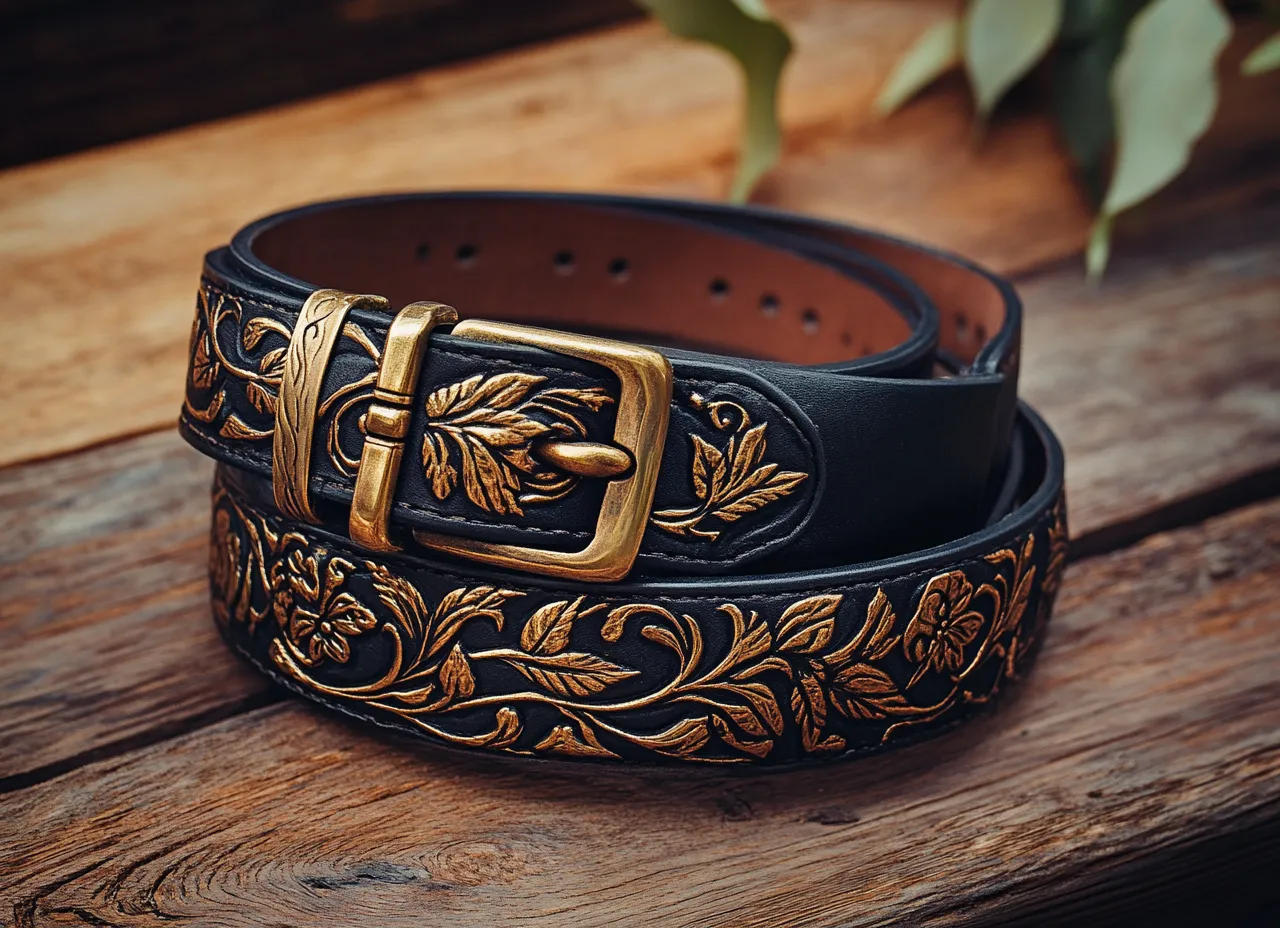 custom leather belts