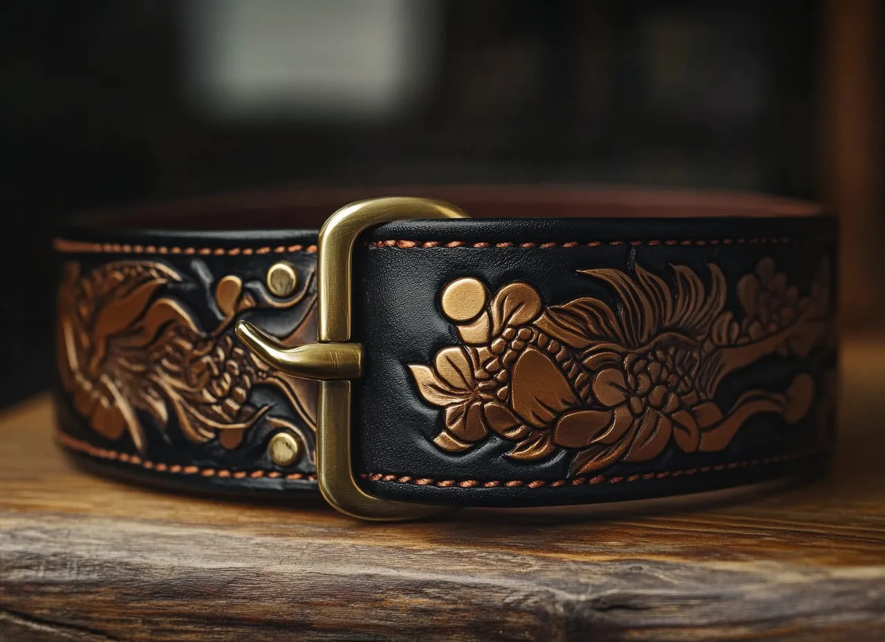 custom leather belts