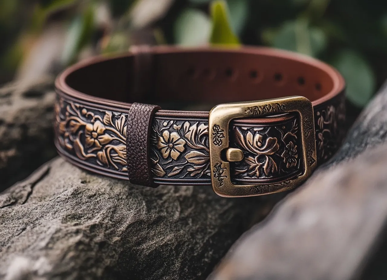 custom leather belts