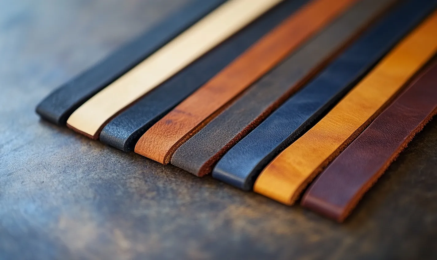 custom leather belts