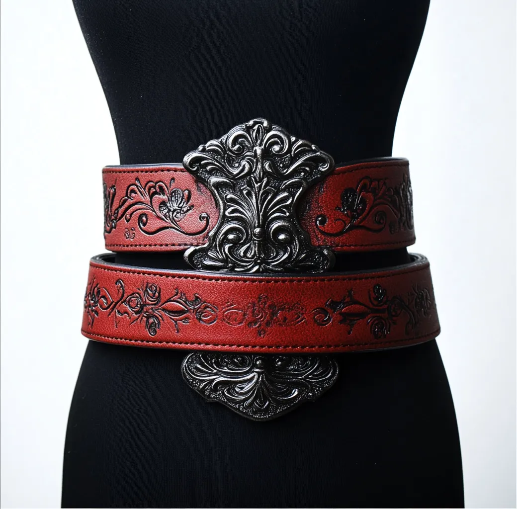 custom leather belts