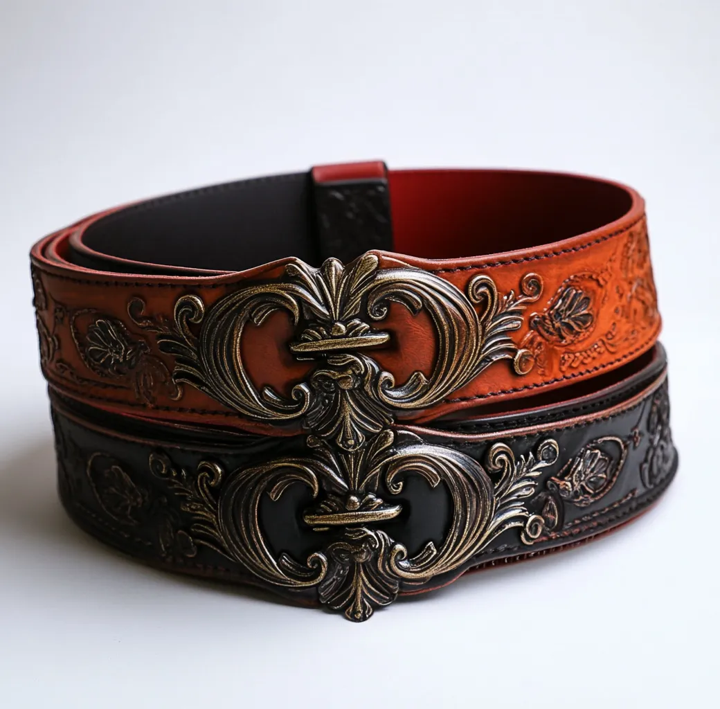 custom leather belts