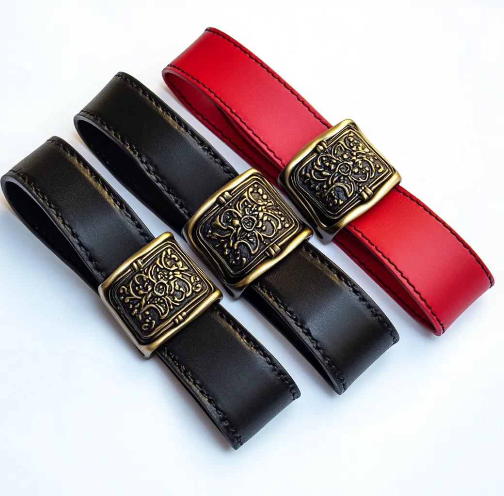 custom leather belts