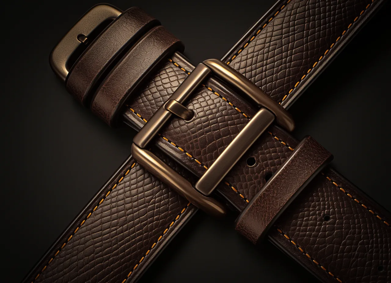 custom leather belts