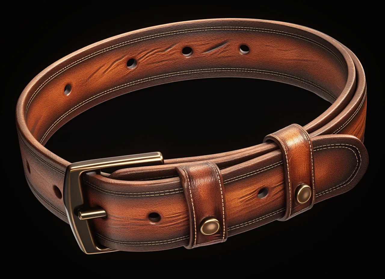 custom leather belts